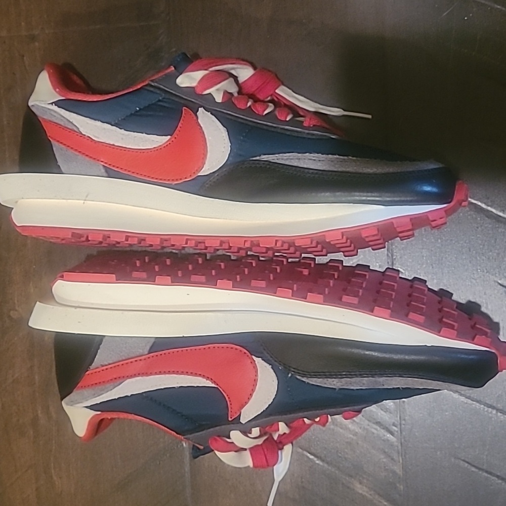 UNDERCOVER × sacai × Nike LD Waffle "Midnight Spruce" Nike Sneakers - Picture 6 of 13